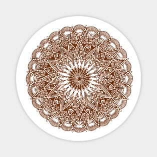 Mandala (brown) Magnet